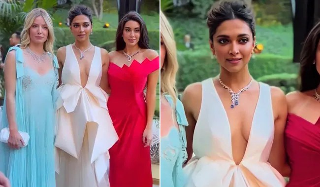 Deepika Padukone Wows In A Breathtakingly Gorgeous White Gown In Spain