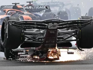 Video: Zhou Guanyu Escapes Serious Injury After Horror Crash In British Grand Prix