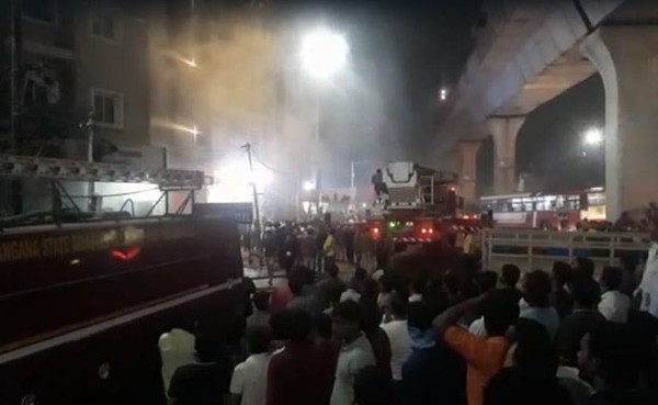 8 Dead As Fire At Secunderabad E-Scooter Showroom Spreads To Hotel Above