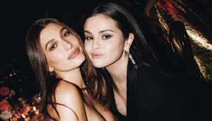 Selena Gomez And Ex-Boyfriend Justin Bieber’s Wife Hailey Pose For First Pic Together