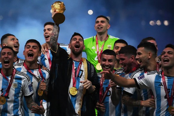 "We're Champions Of The World": Lionel Messi Leads Argentina To Glory