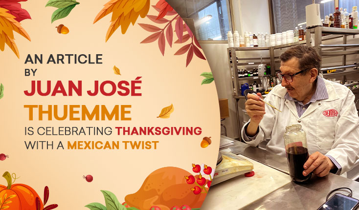 Juan José Thuemme is Celebrating Thanksgiving with a Mexican Twist